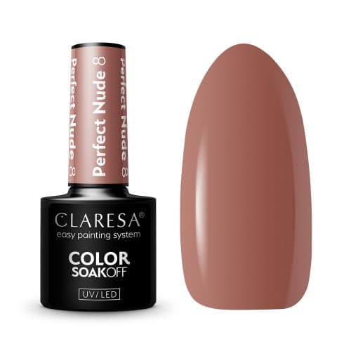 CLARESA Hybridkynsilakka PERFECT NUDE 08