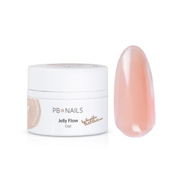 PB NAILS Jelly Flow -kynsienrakennusgeeli - Kaura - 15 g - PIENI