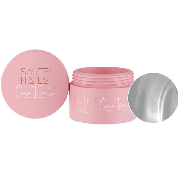 SAUTE NAILS Negleopbyggergel One Touch - CLEAR - 50g