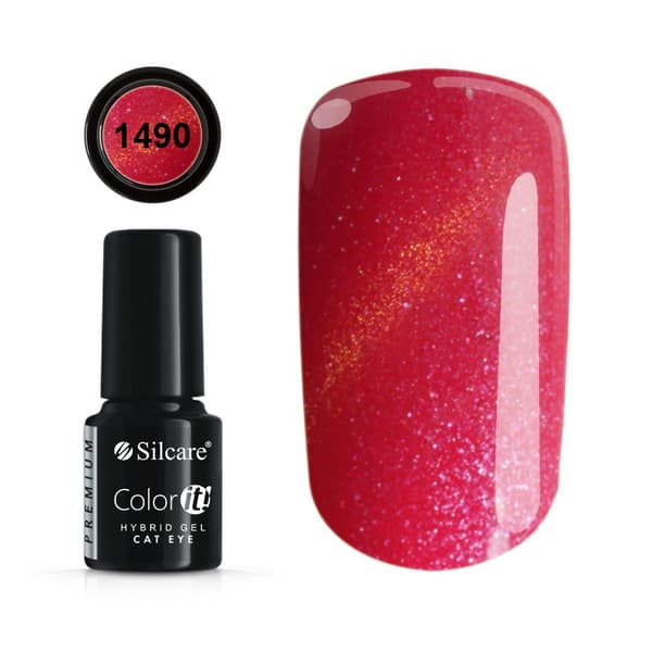 Gellack - Hybrid Color IT Premium - Cat eye - 1490 - Silcare