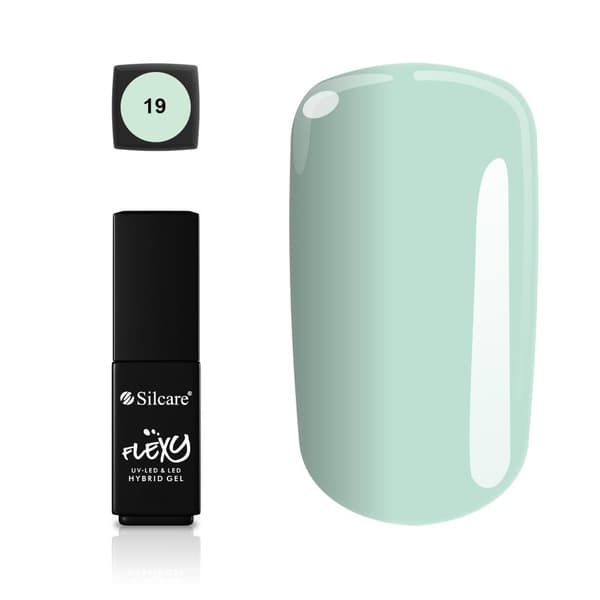 Silcare - Flexy - Hybrid gel - Color: 19 - 4,5 gram