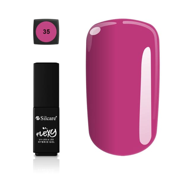 Silcare - Flexy - Hybrid gel - Color: 35 - 4,5 gram