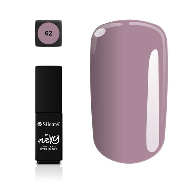 Silcare - Flexy - Hybrid gel - Color: 62 - 4,5 gram