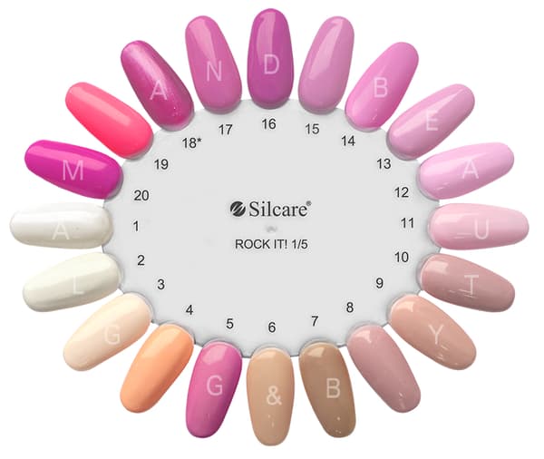 Silcare - Rock IT - Hybrid gel - 8g - Färg: #002