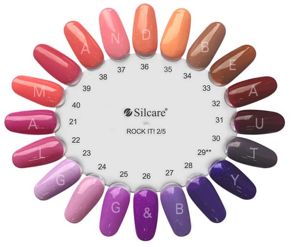 Silcare - Rock IT - Hybrid gel - 8g - Färg: #042