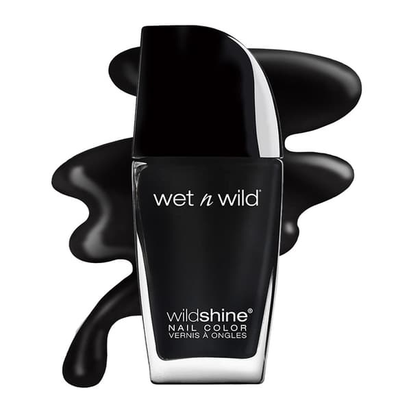 Wet n Wild Wild Shine Nail Color Black Créme