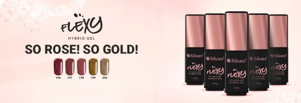 Geelilakka - Flexy - *196 4,5 g UV geeli/LED - So Rose So Gold
