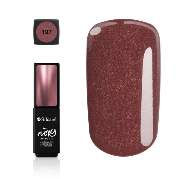 Gel polish - Flexy - *197 4,5g UV gel/LED - So Rose So Gold