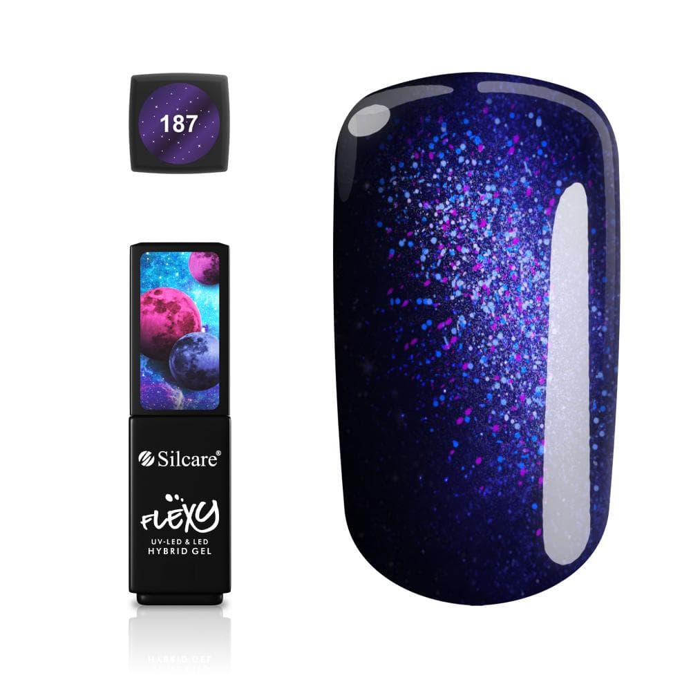 Silcare - Flexy - Hybrid gel - Color: 187 - 4,5 gram
