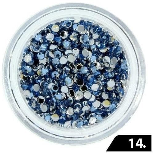 Zirkon stenar (Glas) - 1,5 mm - 200 st - 14