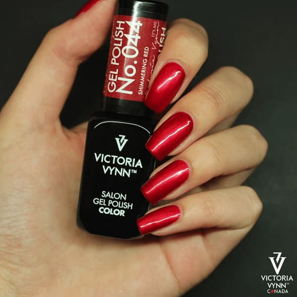 Victoria Vynn - Gel Polish - 044 Shimmering Red - Gellack