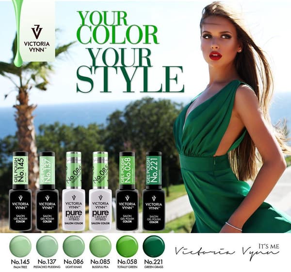 Victoria Vynn - Gel Polish - 221 Green Grass - Gellack