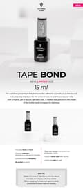 Miniatyrbild 2 av 2: Primer - Tape Bond - Soak off - 8 ml - Victoria Vynn