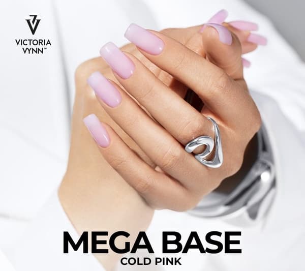 Gel Polish -  Mega Base - Cold Pink - 8ml - Victoria Vynn