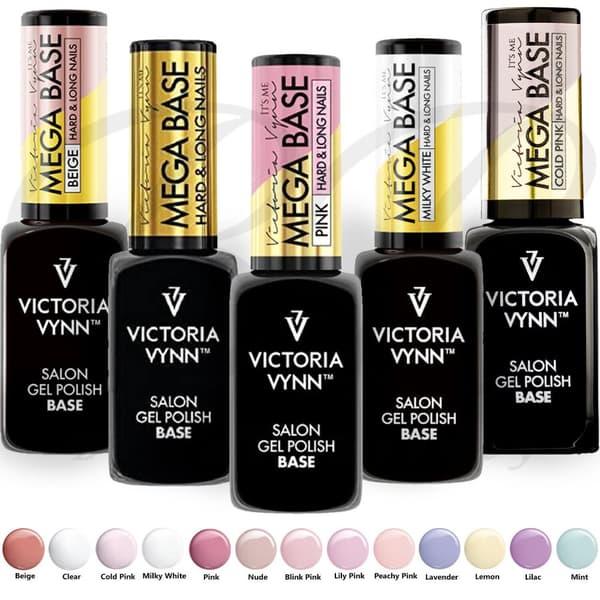 Gel Polish - Mega Base - Cold Pink - 8ml - Victoria Vynn