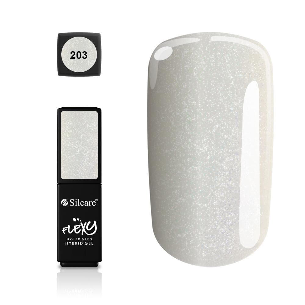 Silcare - Flexy - Hybrid gel - Color: 203 - 4,5 gram