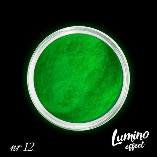 Effektpulver - Självlysande - Lumino - 12