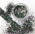 Miniatyrbild 1 av 3: Nagelglitter - Wink Effect - Hexagon - 40
