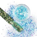 Miniatyrbild 1 av 4: Nagelglitter - Wink Effect - Hexagon - 32