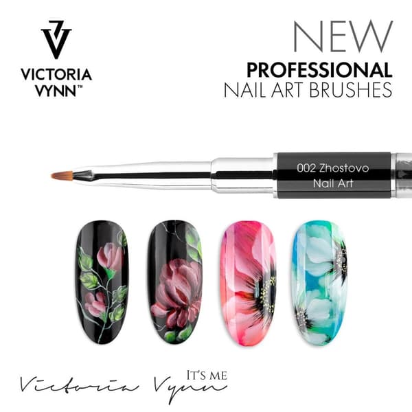 Pensel - Dekoration - Zhostovo 002 - Gelé - Victoria Vynn