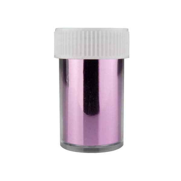 Nagelfolie / folie - för nageldekorationer - Krom - Lila - 1m