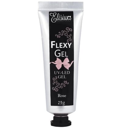 ELISIUM_Flexy Gel żel do przedłużania paznokci Rose 25g