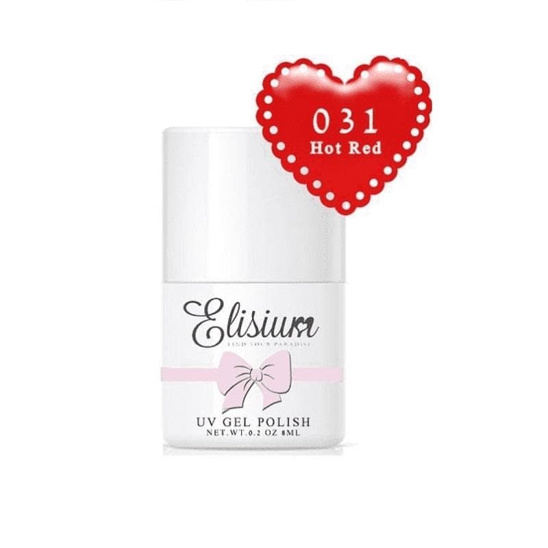 Elisium UV Gel Polish hybrid Coatings 031 Red Hot 8 ml