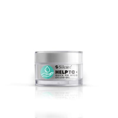 SILCARE_Help To Quick Fix Myco UV/LED Gel żel bezkwasowy do rekonstrukcji paznokci dłoni i stóp 15g
