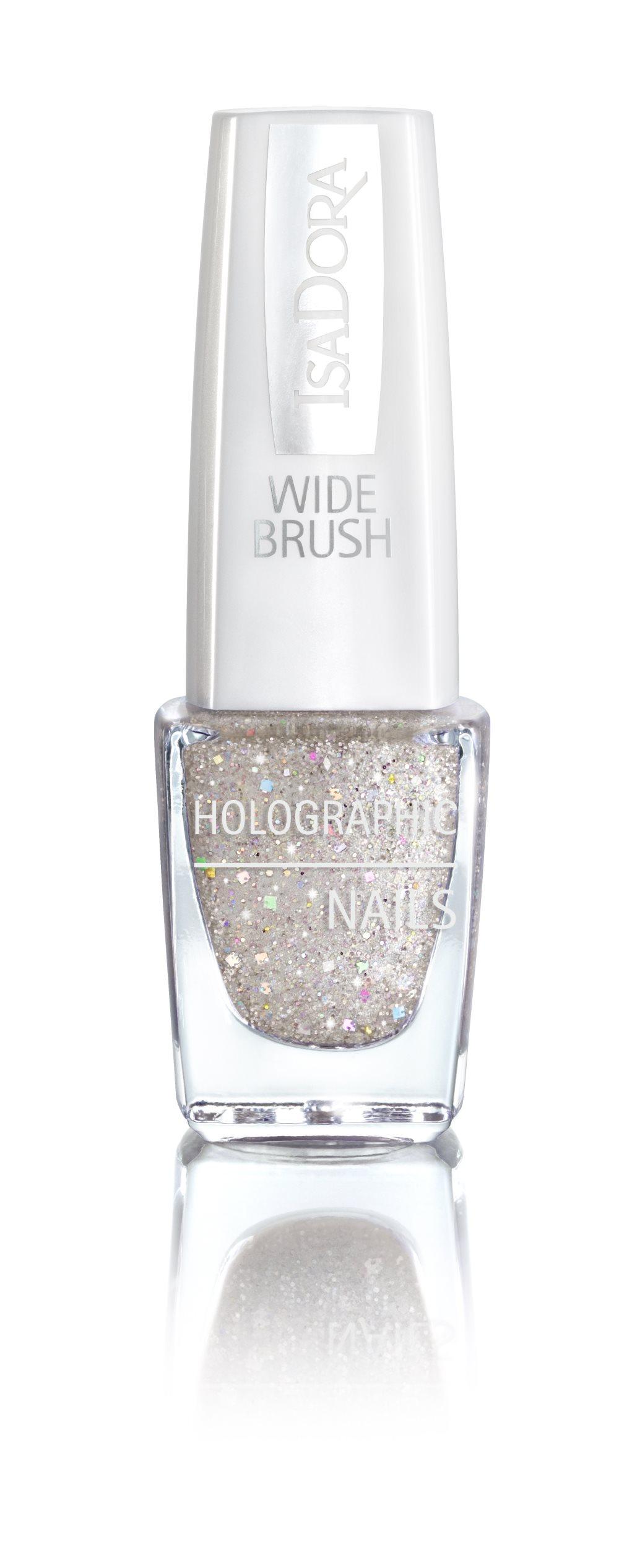 IsaDora Holographic Nails Snow Crystals