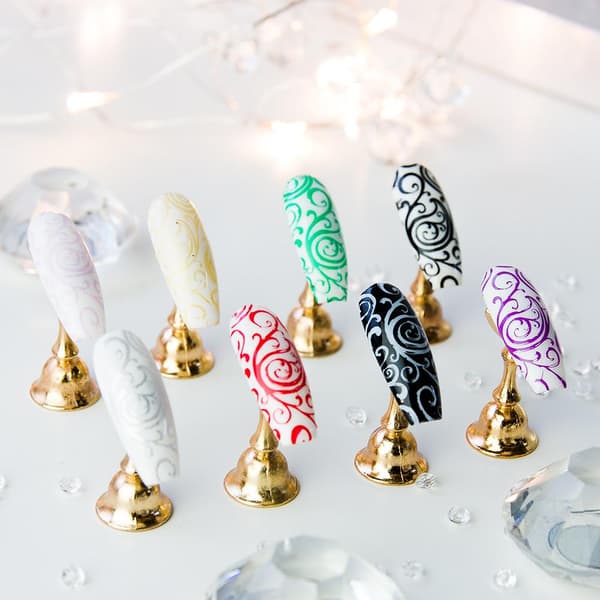 Mollylac - Stämplings lack - Grå - 03 - 10 ml
