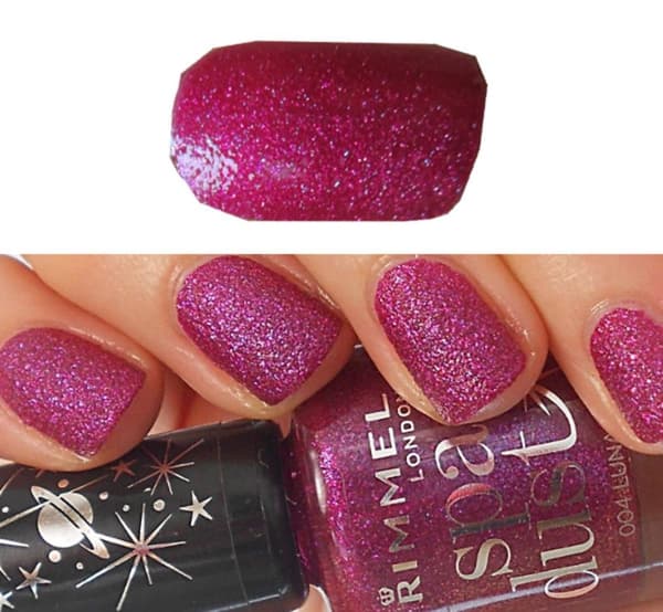 Rimmel Space Dust High-Glitter Nail Polish - Luna Love