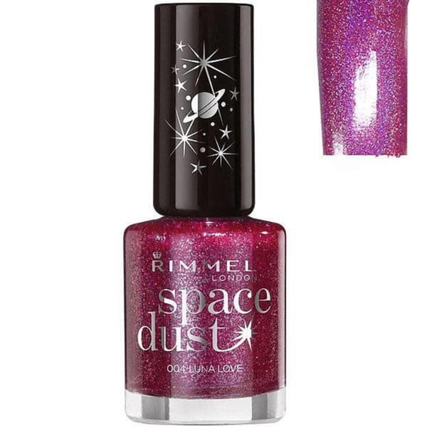Rimmel Space Dust High-Glitter Nail Polish - Luna Love
