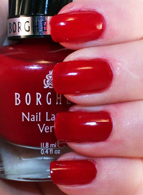 Borghese Nail Lacquer Vernis - B245 Rubino Red C