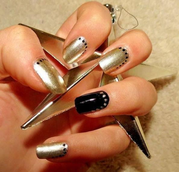 Maybelline Super Stay 7 Day GEL Effect Polish - Gold All Night
