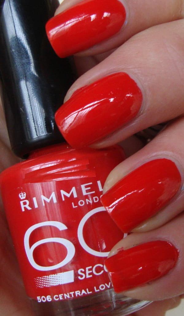 Rimmel 60 Seconds Nail Polish-506Central Love Heart
