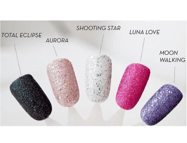Rimmel Space Dust High-Glitter Nail Polish - Moon Walking