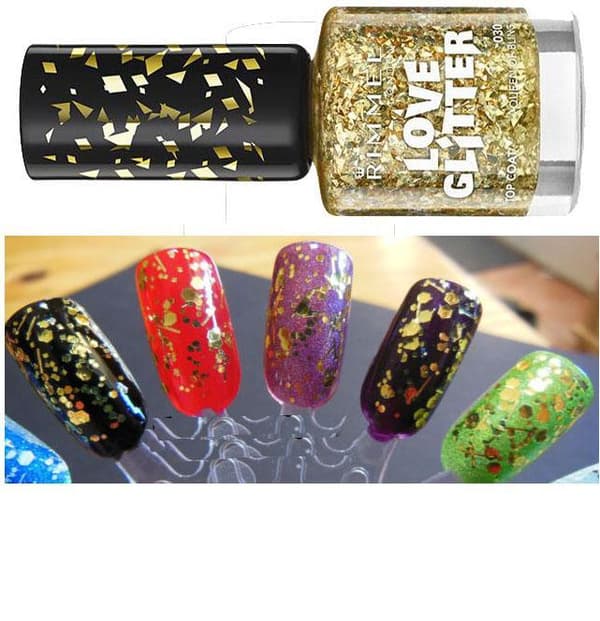 2st Rimmel London Love Glitter Nail Polish - 030 QUEEN OF BLING