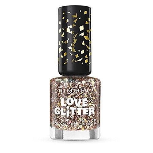 Rimmel Love Glitter Top Coat Polish-031Mistletoe Mischief