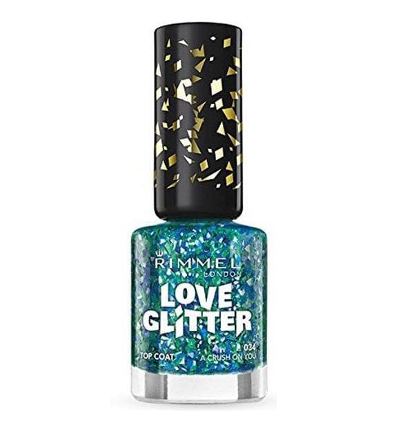 Rimmel London Love Glitter Nail Polish -034 A Crush On You