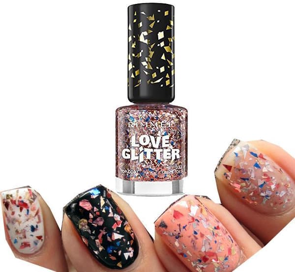 Rimmel London Love Glitter Nail Polish -033 Tinsel Toes