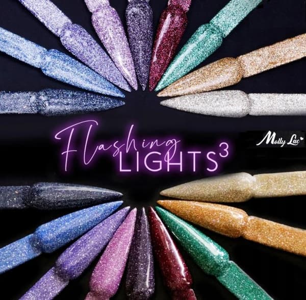 Mollylac - Gellack - Flashling lights - 568 5ml