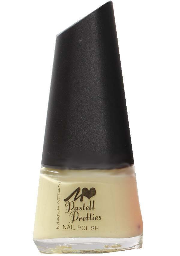 Manhattan Pastell Pretties Care Polish-Pale Pastel Creamy Yellow