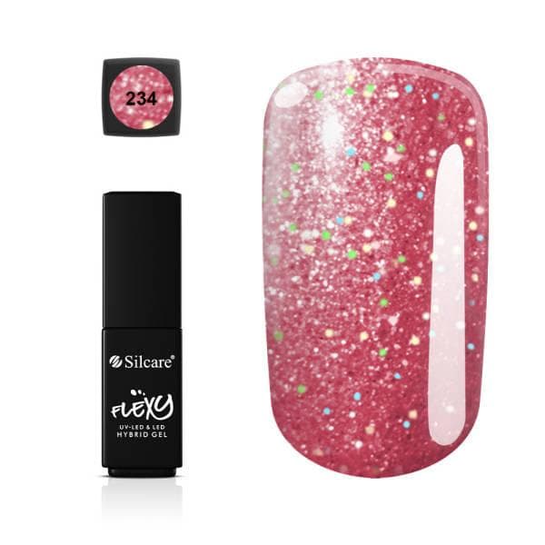 4 kpl - Geelilakka - Flexy - Sunny Fandango setti UV geeli/LED