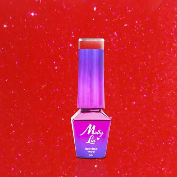 Mollylac - Gel polish - Hearts & Kisses - Nr195 - 5g UV gel/LED