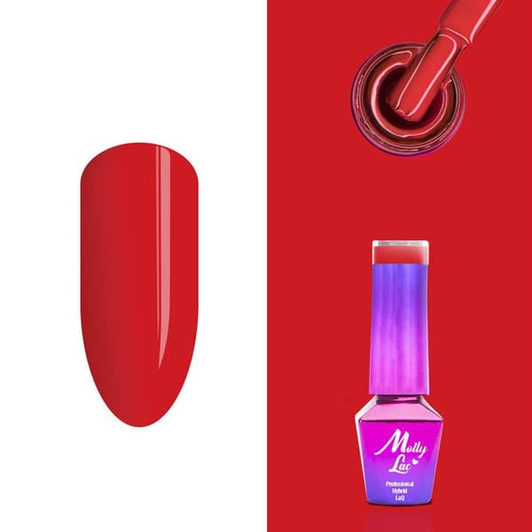 Mollylac - Gelelakk - Hearts & Kisses - Nr196 - 5g UV gel/LED