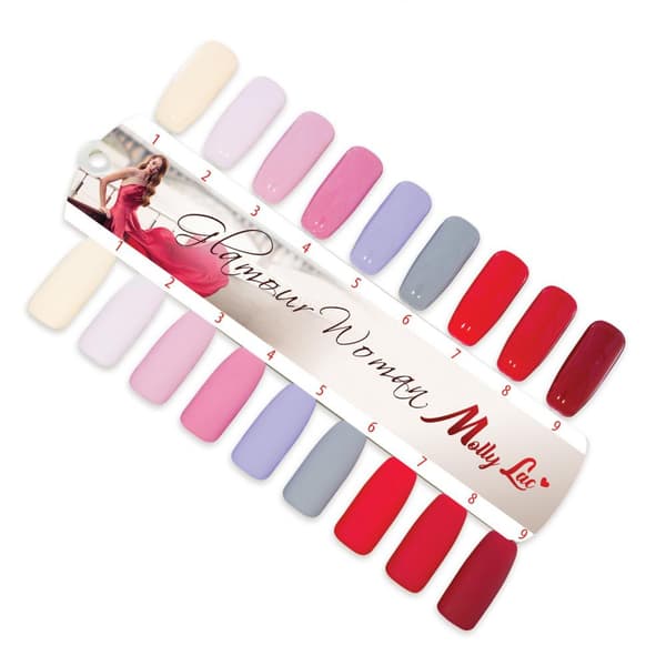 Mollylac - Gellak - Glamour Woman - Nr. 1 - 5g UV gel/LED
