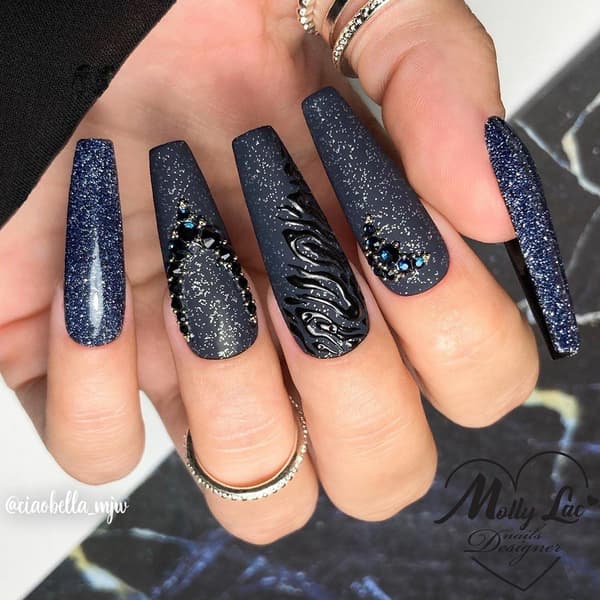 Mollylac - Gel polish - Blinkende lys - Nr618 5g UV gel/LED