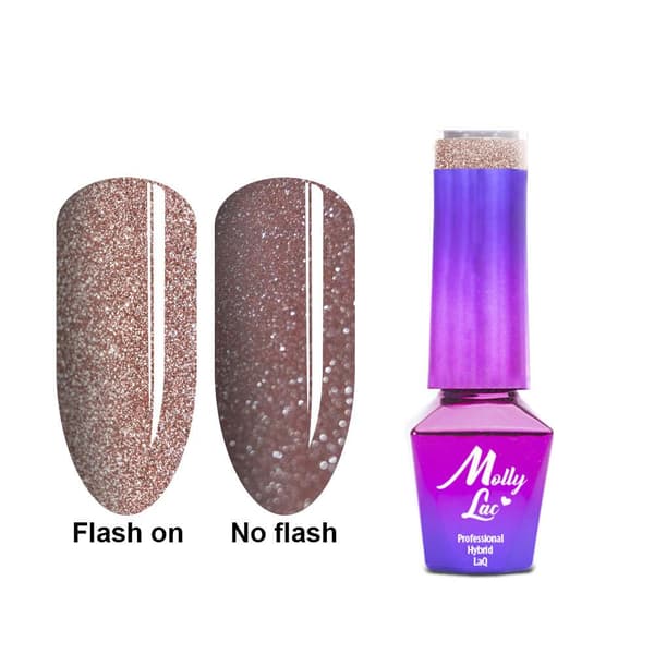 Mollylac - Gelelakk - Blinkende lys - Nr607 5g UV gel/LED
