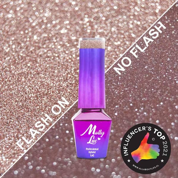 Mollylac - Gelelakk - Blinkende lys - Nr607 5g UV gel/LED