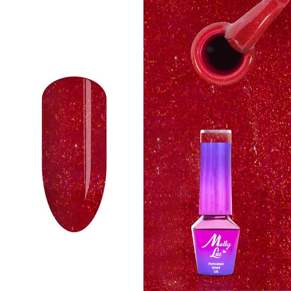 Mollylac - Gel polish - Glødende tid- Nr234- 5g UV-gel/LED
